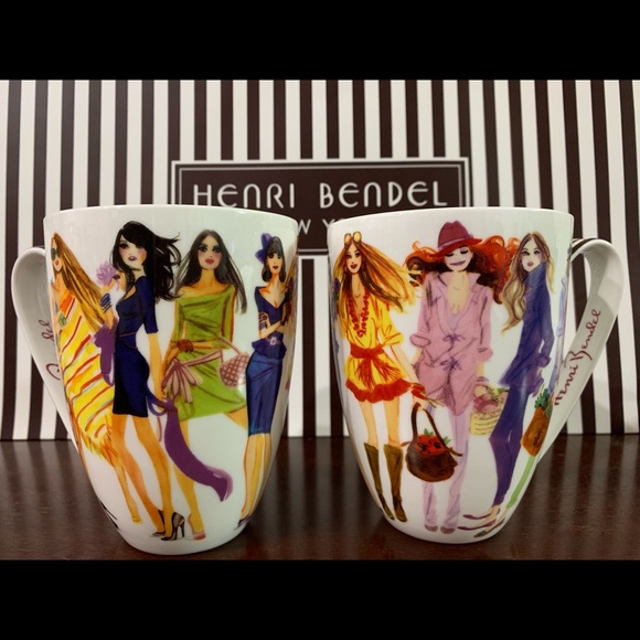 Henri Bendel Fashion Girl oversized mugs - Picture 2 of 7